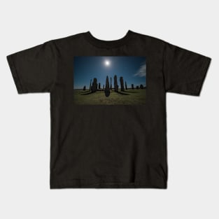 Callanish and the full Moon Kids T-Shirt